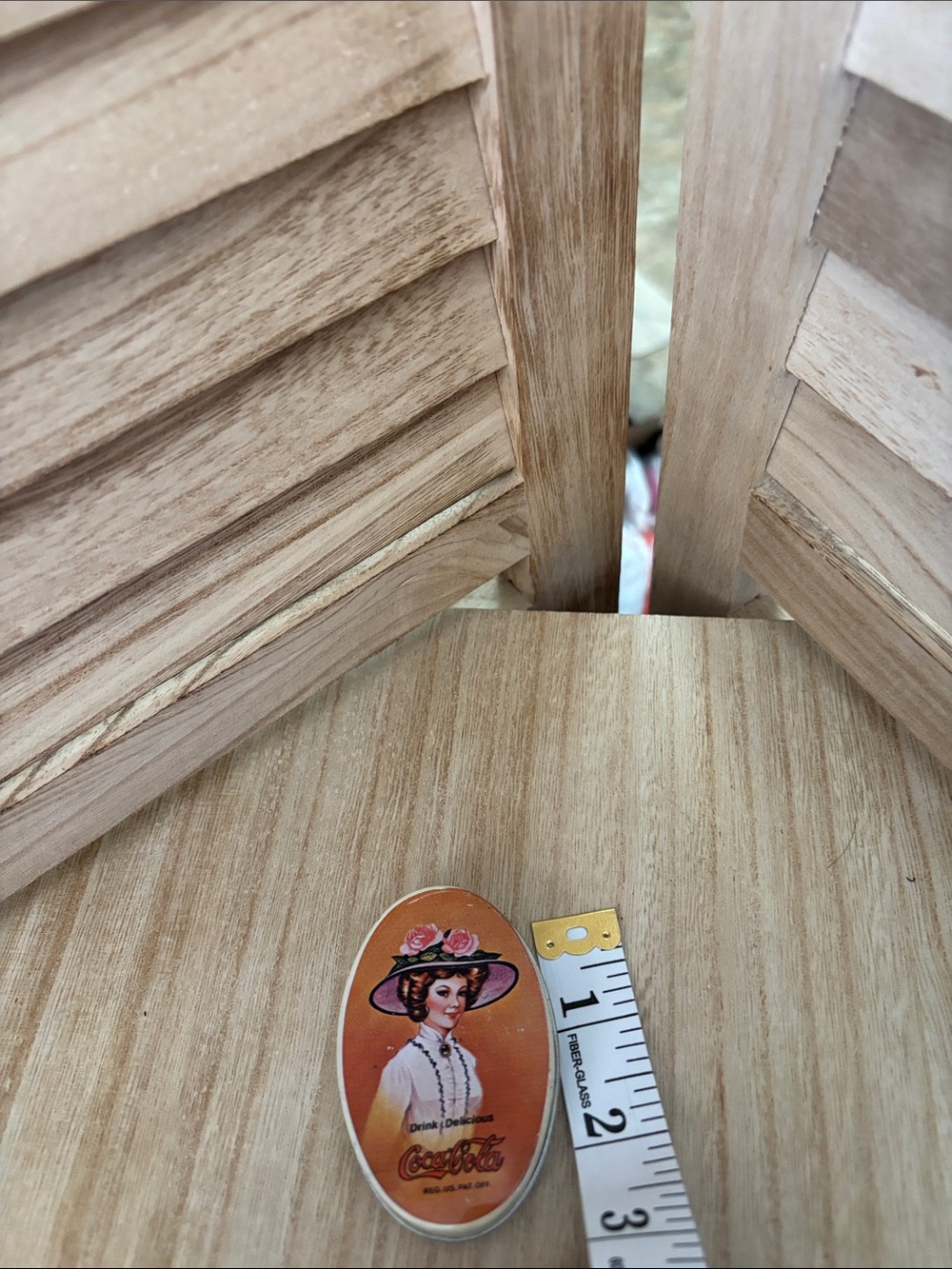 Coca Cola Orange Gradient Oval Tin with Lady Illustration